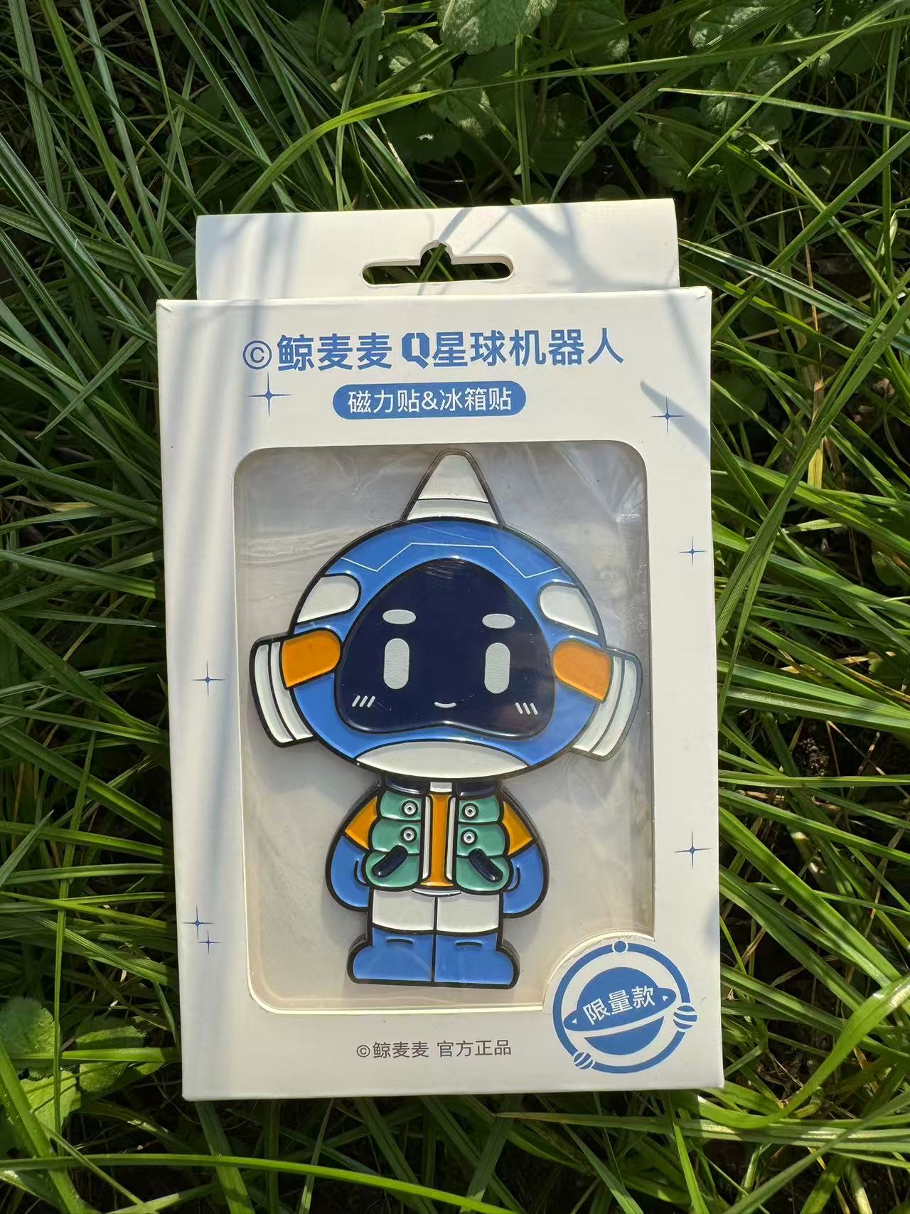 鲸小星-冰箱贴D款